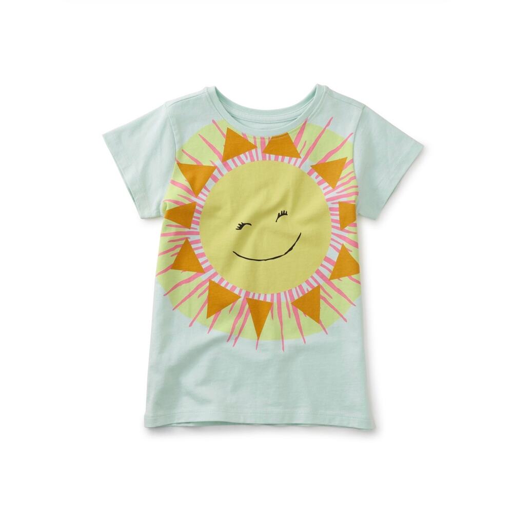 NWT Tea Collection sun graphic tee